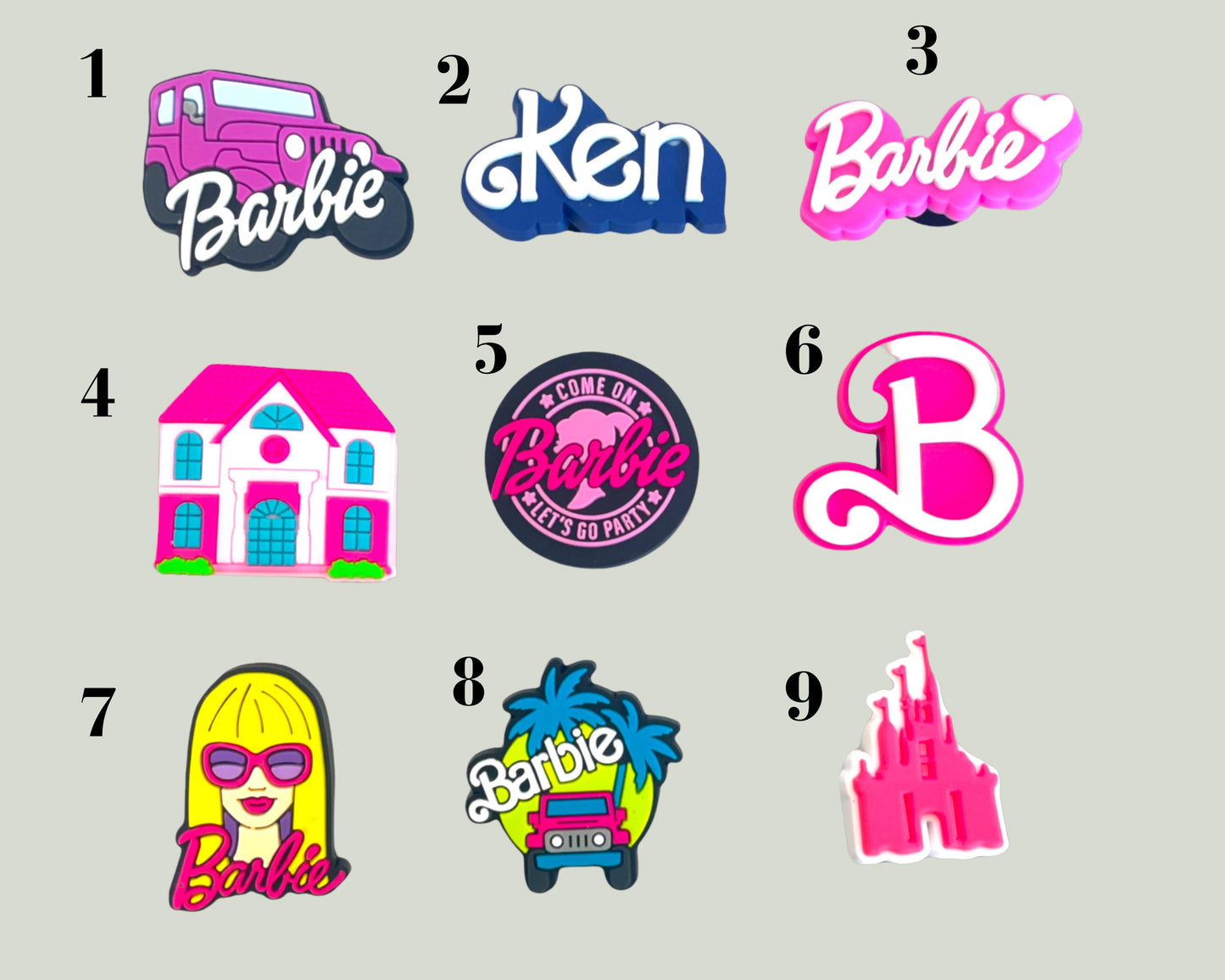 Barbie Shoe Charms