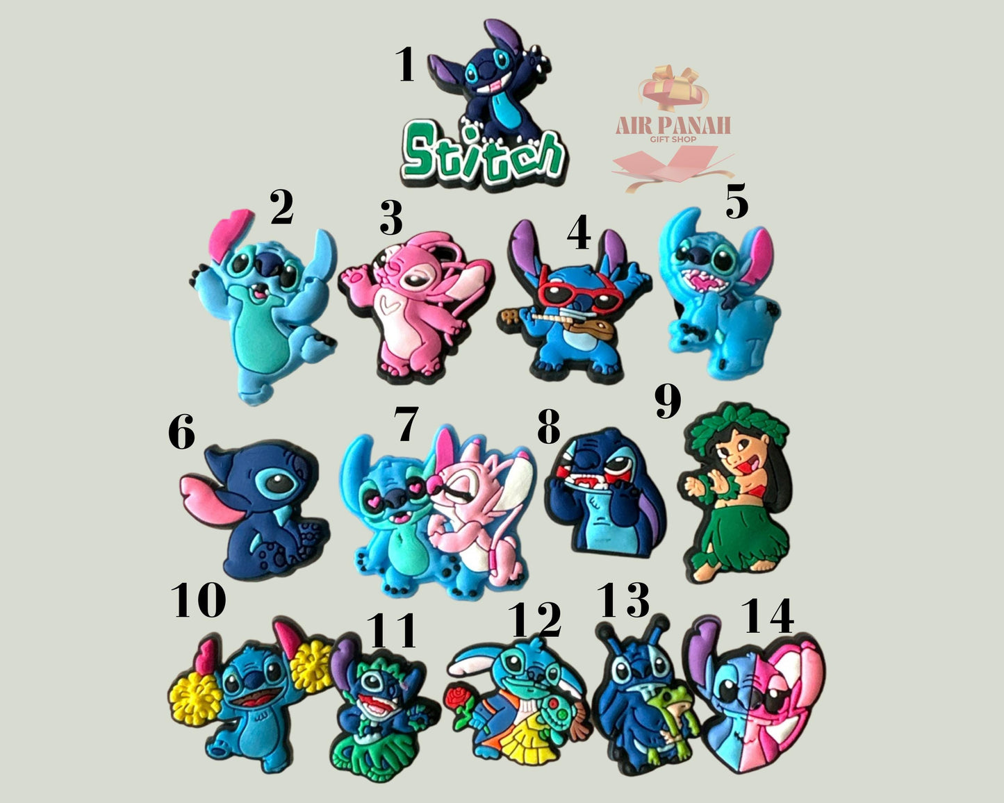 Lilo Shoe Charms