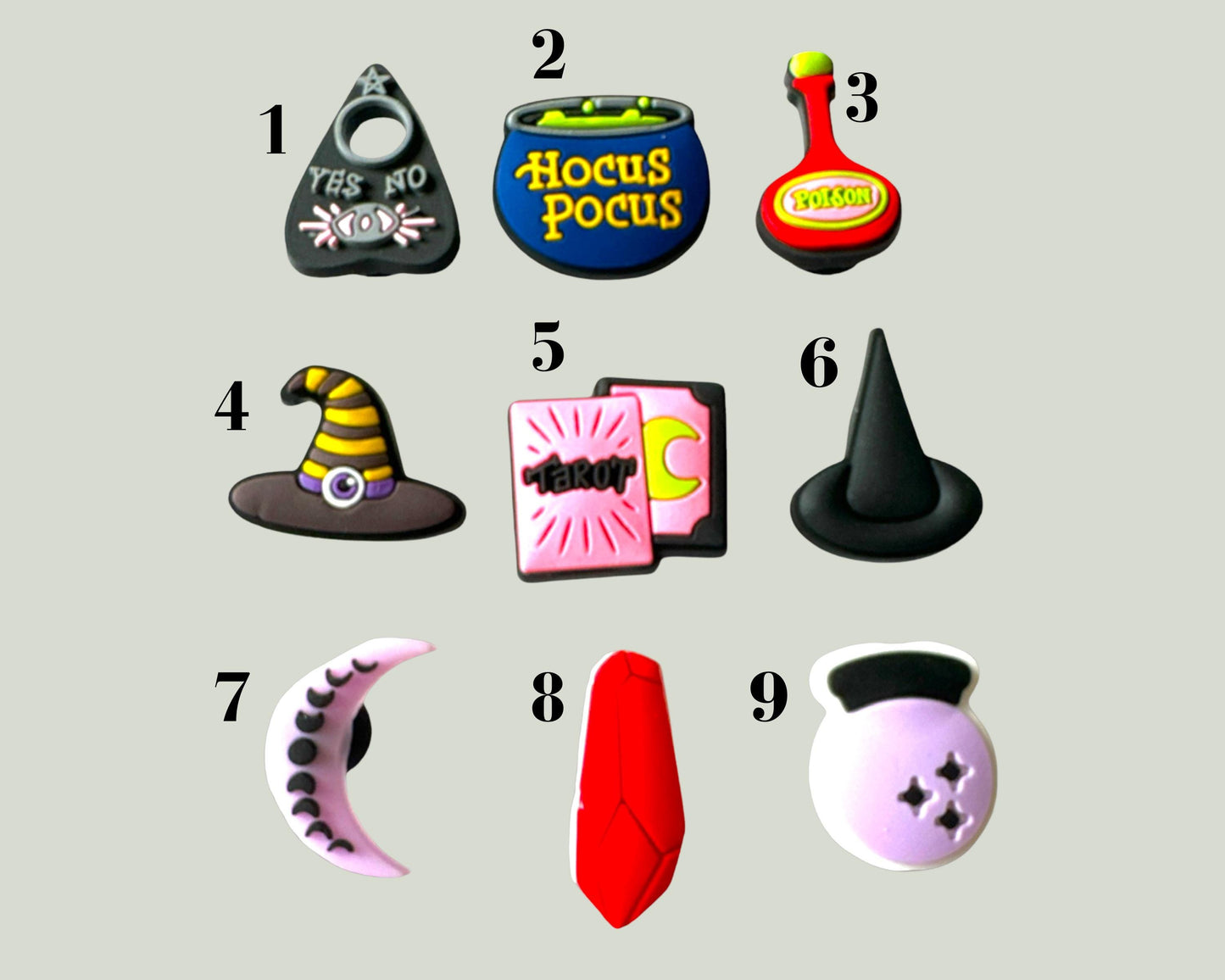 Witch Shoe Charms