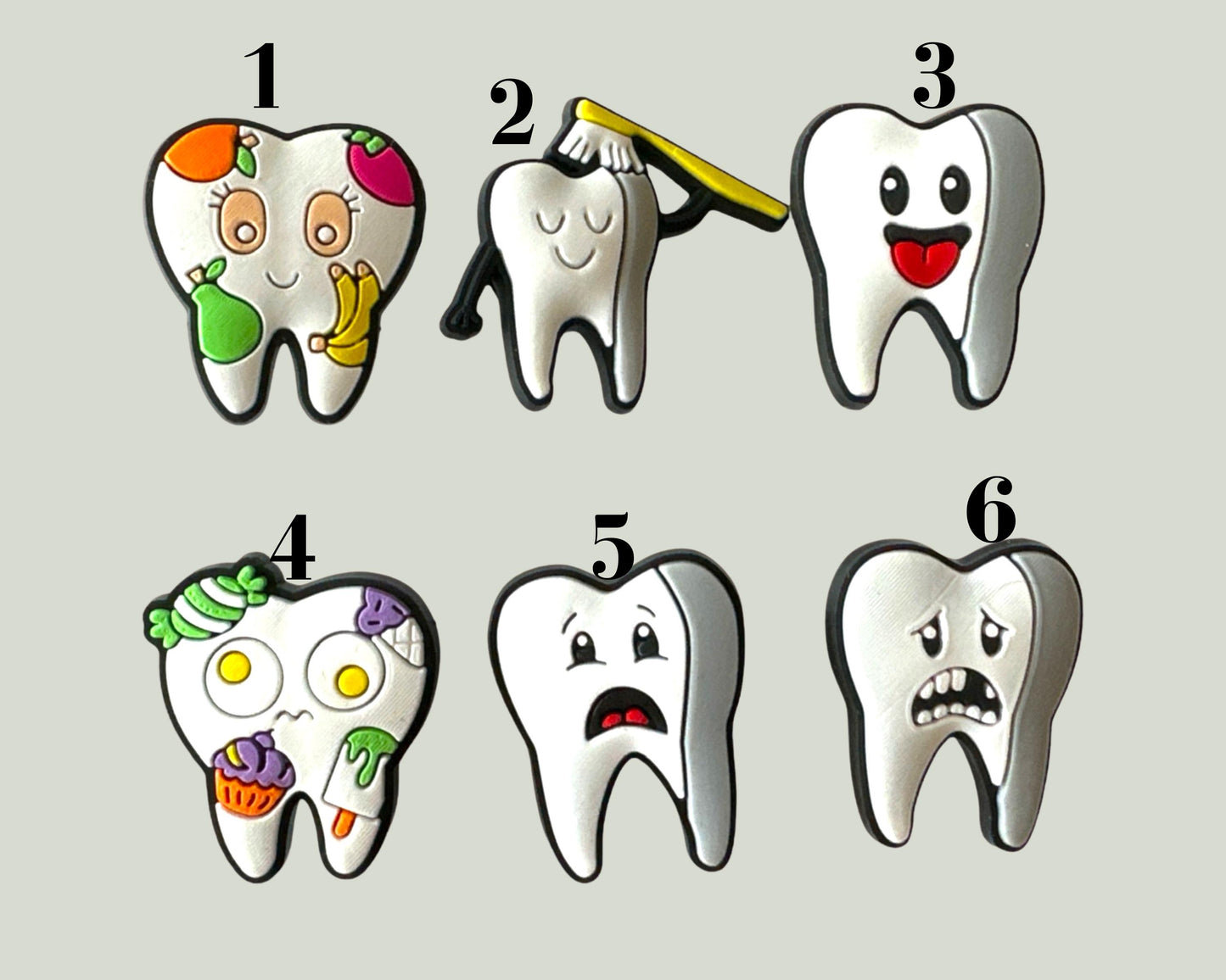 Dentistry Shoe Charms