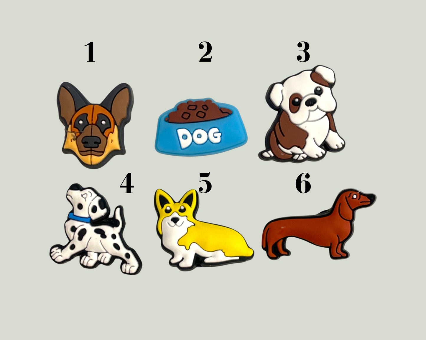 Dog Shoe Charms
