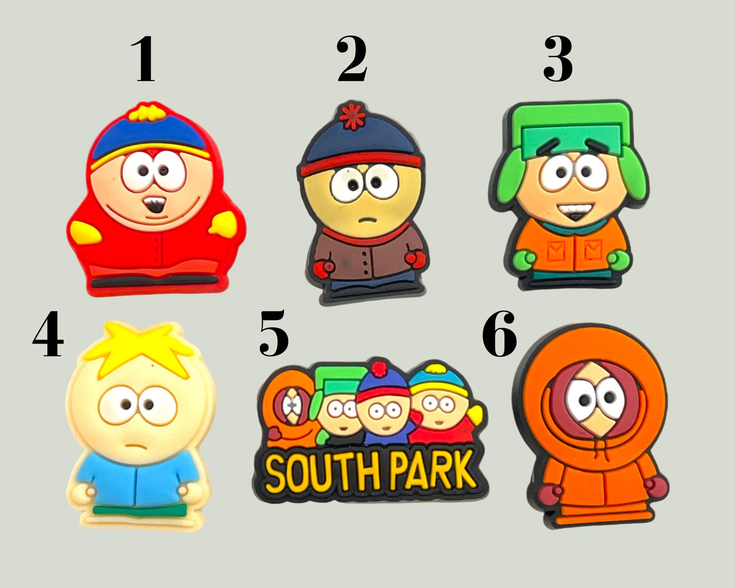 South Park Shoe Charms