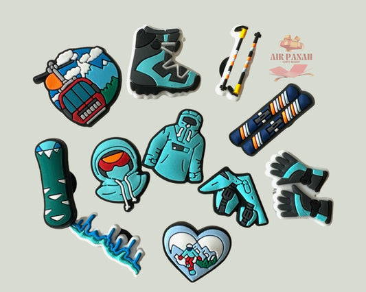 Ski Shoe Charms