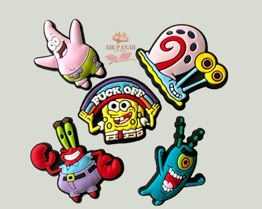 Spongebob Shoe Charms