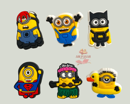 Minions Shoe Charms