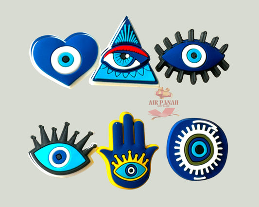 Evil Eye Shoe Charms