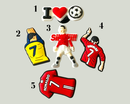 Ronaldo Shoe Charms