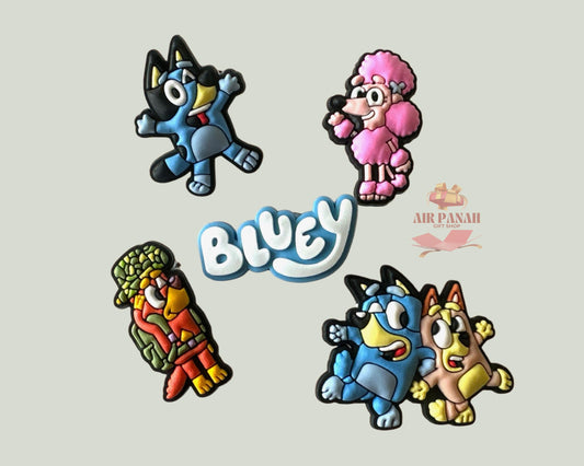 Bluey Shoe Charms