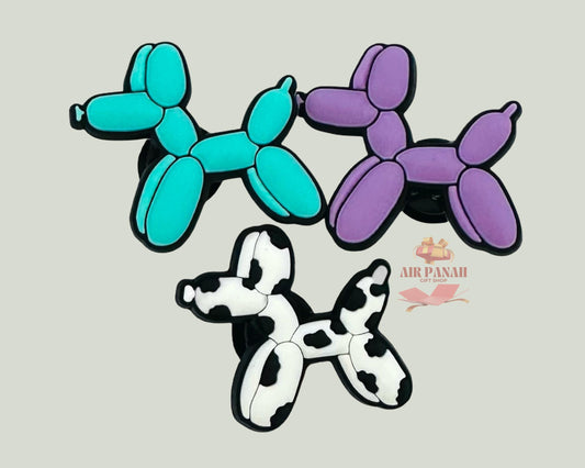 Balloon Dog Shoe Charms