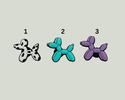 Balloon Dog Shoe Charms