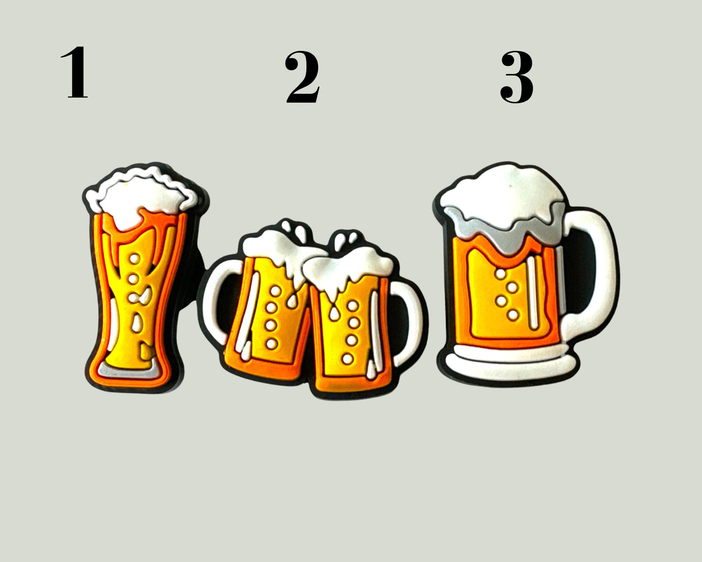 Beer Shoe Charms