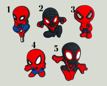 Superhero Shoe Charms