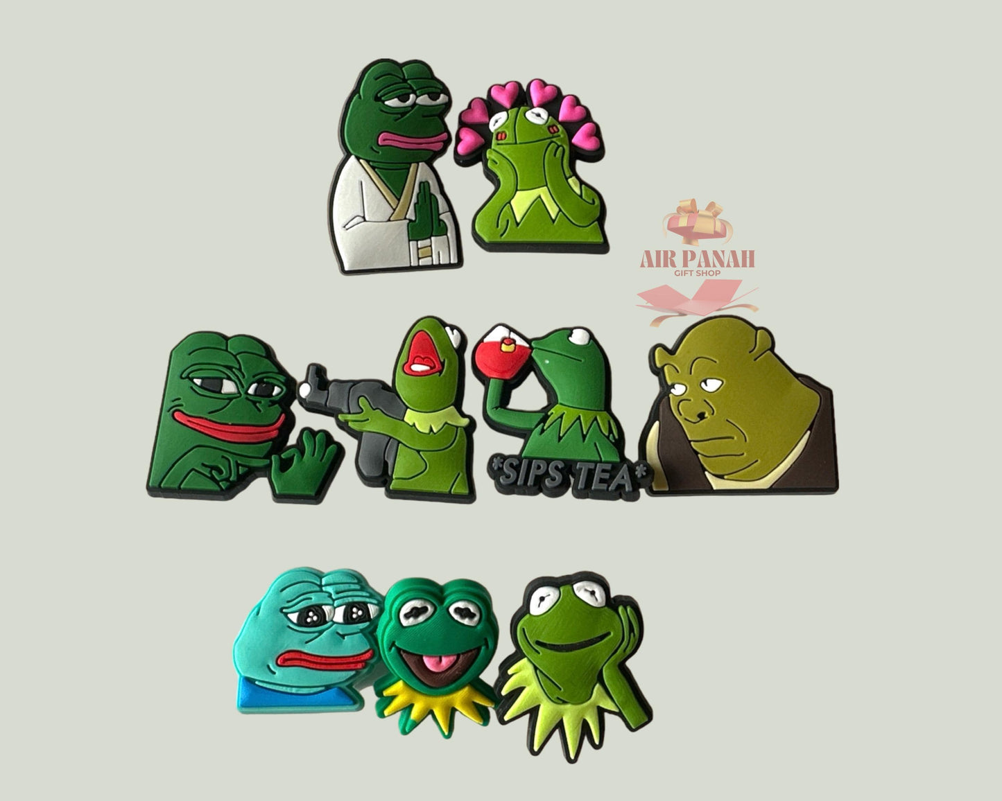 Meme Shoe Charms