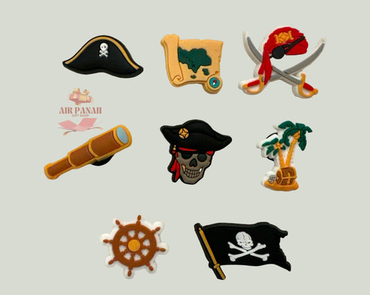 Pirates Shoe Charms