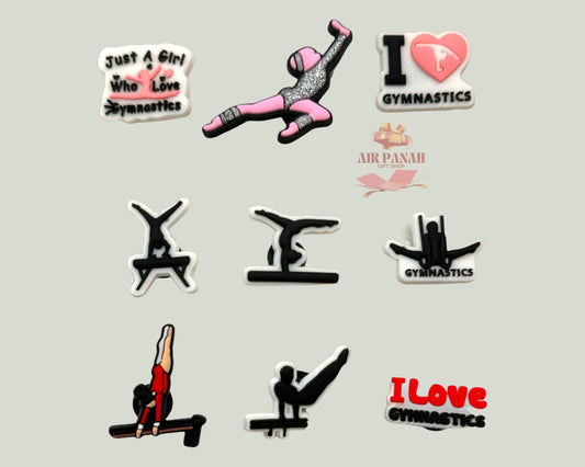Gymnastics Shoe Charms