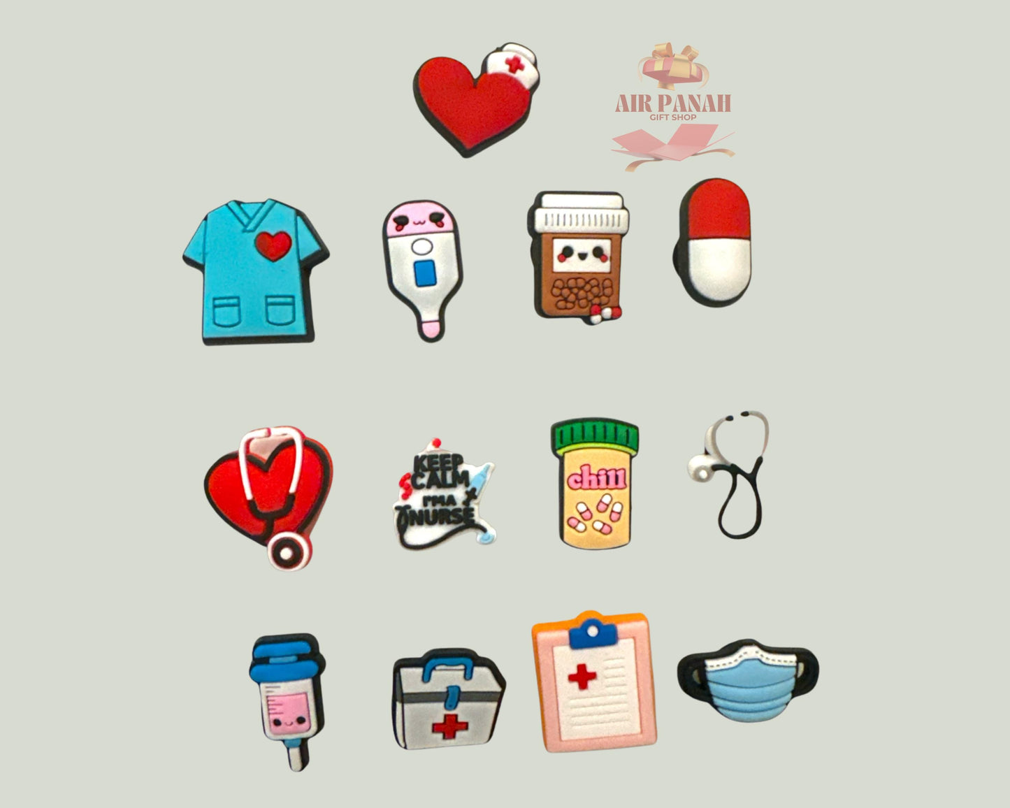 Medicine Shoe Charms