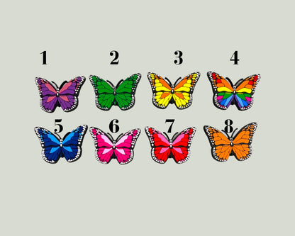 Butterfly Shoe Charms