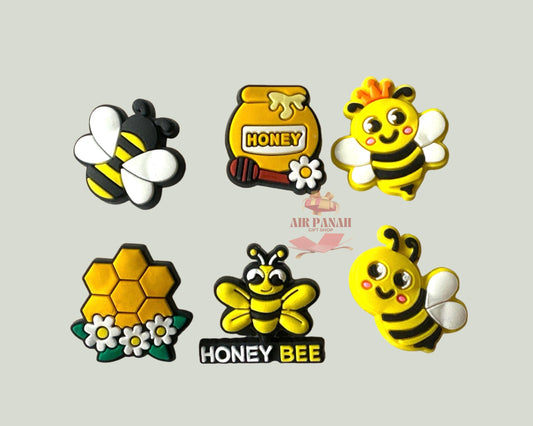 Bee Shoe Charms