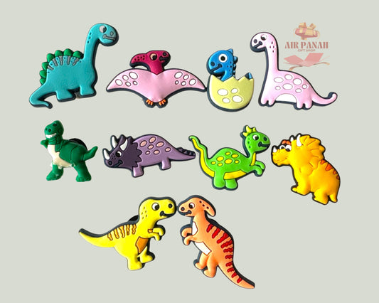 Dinosaur Shoe Charms