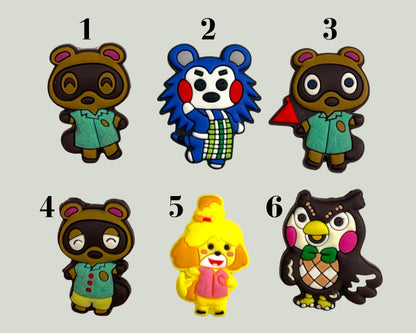 Animal Crossing Shoe Charms