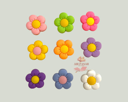 Flower Shoe Charms