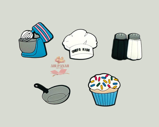 Cooking Shoe Charms