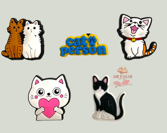 Cats Shoe Charms