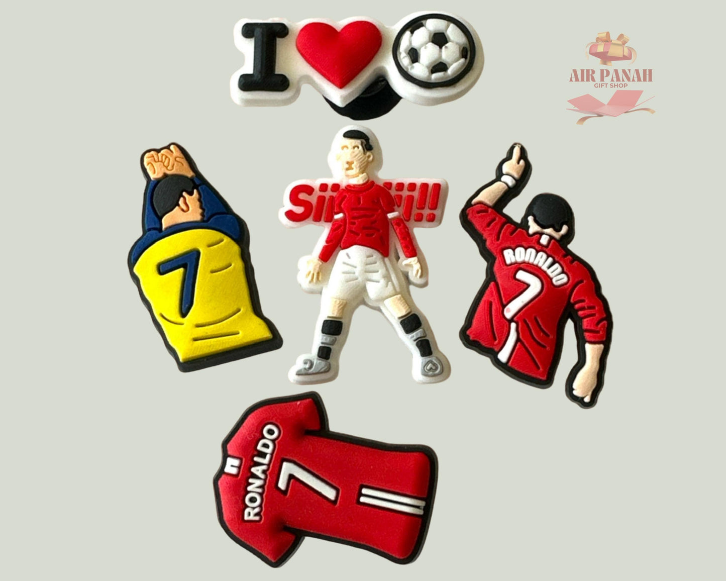 Ronaldo Shoe Charms
