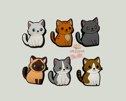 Cats Shoe Charms