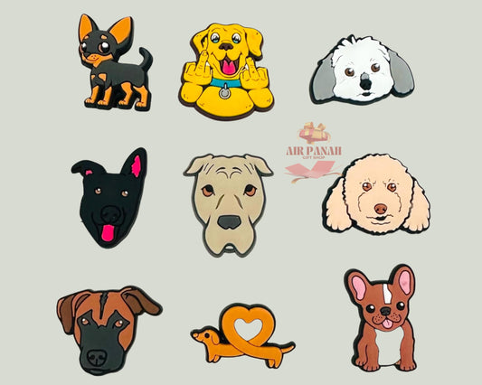 Dogs Shoe Charms