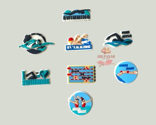 Swimming Shoe Charms