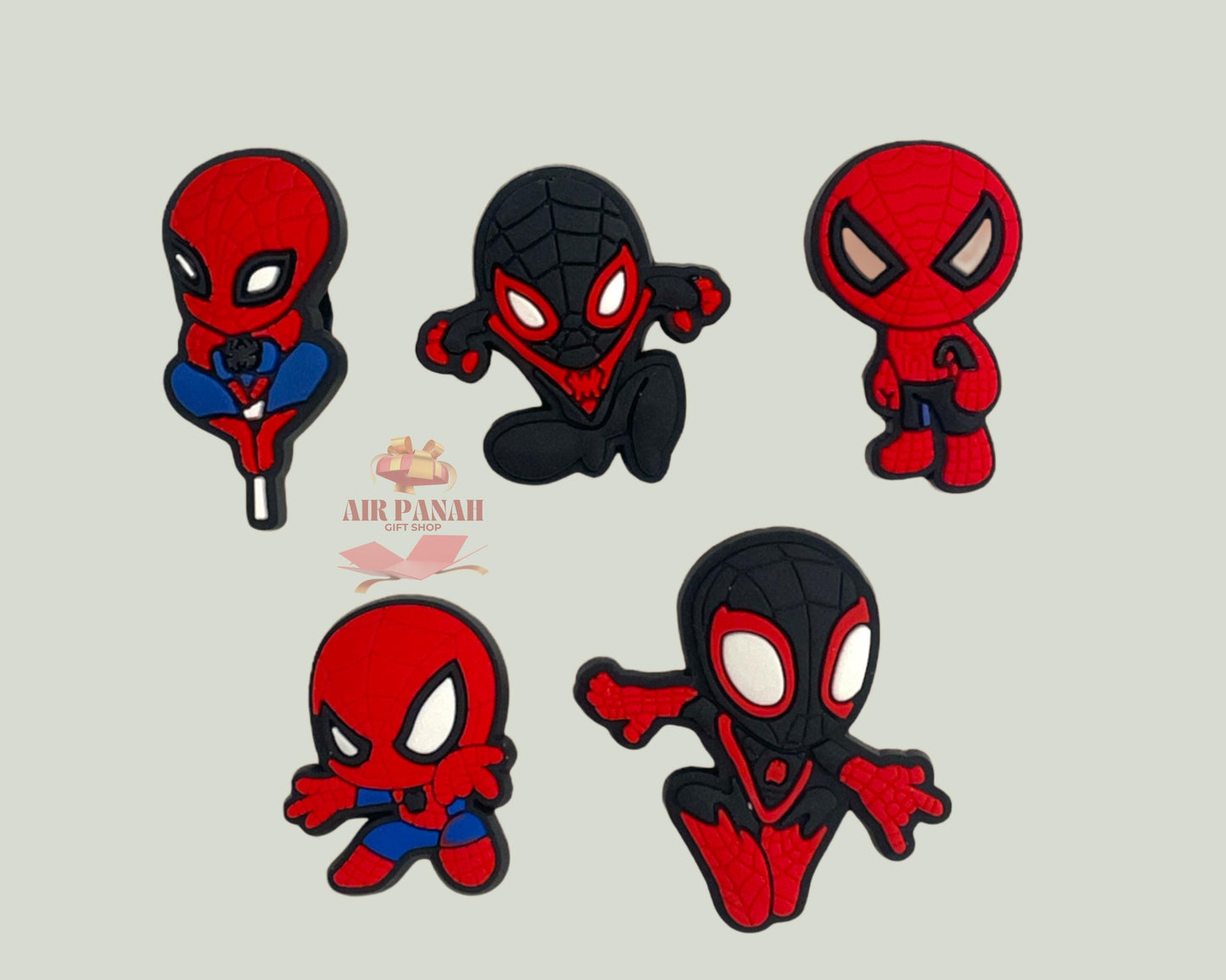 Superhero Shoe Charms