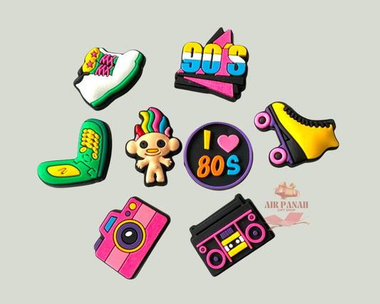 80s Shoe Charms