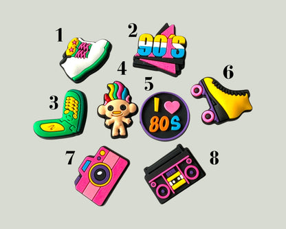 80s Shoe Charms