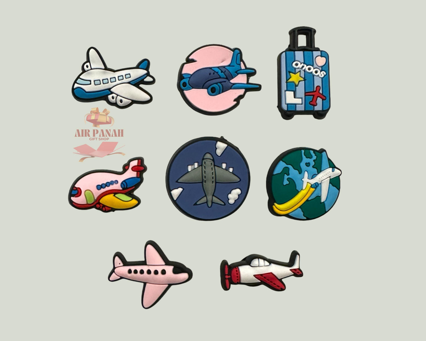 Travel Shoe Charms