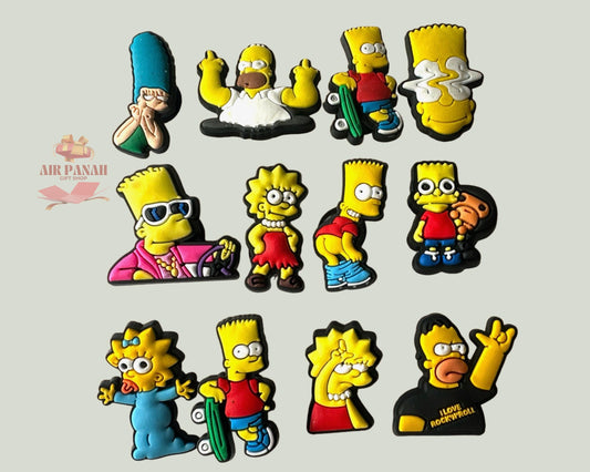 Simpsons Shoe Charms