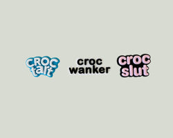 Rude Offensive Shoe Charms