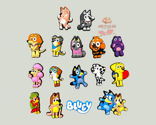 Bluey Shoe Charms