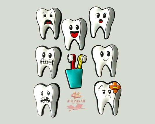 Teeth Shoe Charms