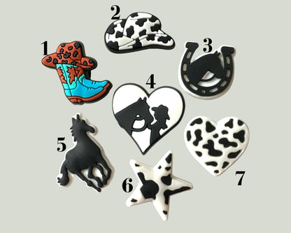 Cowboy Shoe Charms