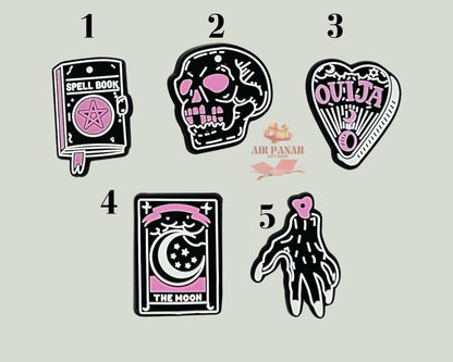 Tarot Shoe Charms