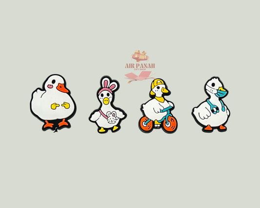 Funny Ducks Shoe Charms