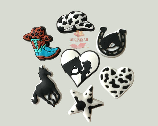 Cowboy Shoe Charms